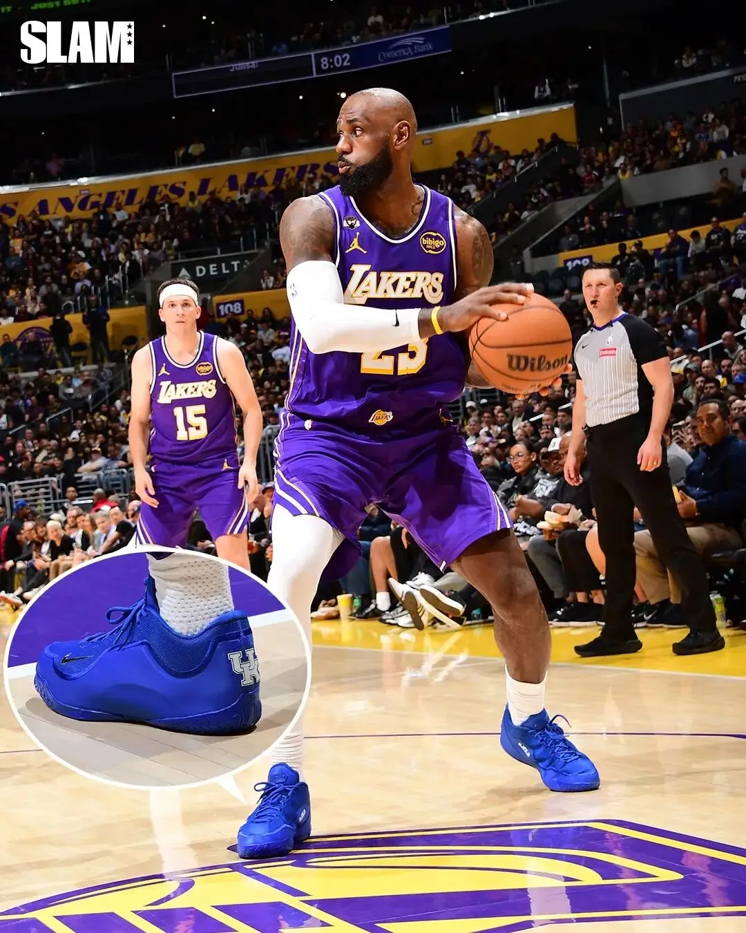 詹姆斯上腳各種大學PE LeBron 23！沒上過大學，但大學配色的鞋不少！