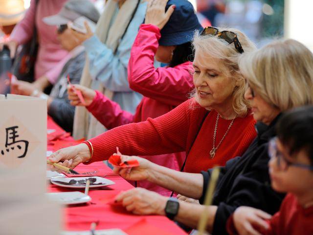 美國亨廷頓圖書館慶祝中國春節