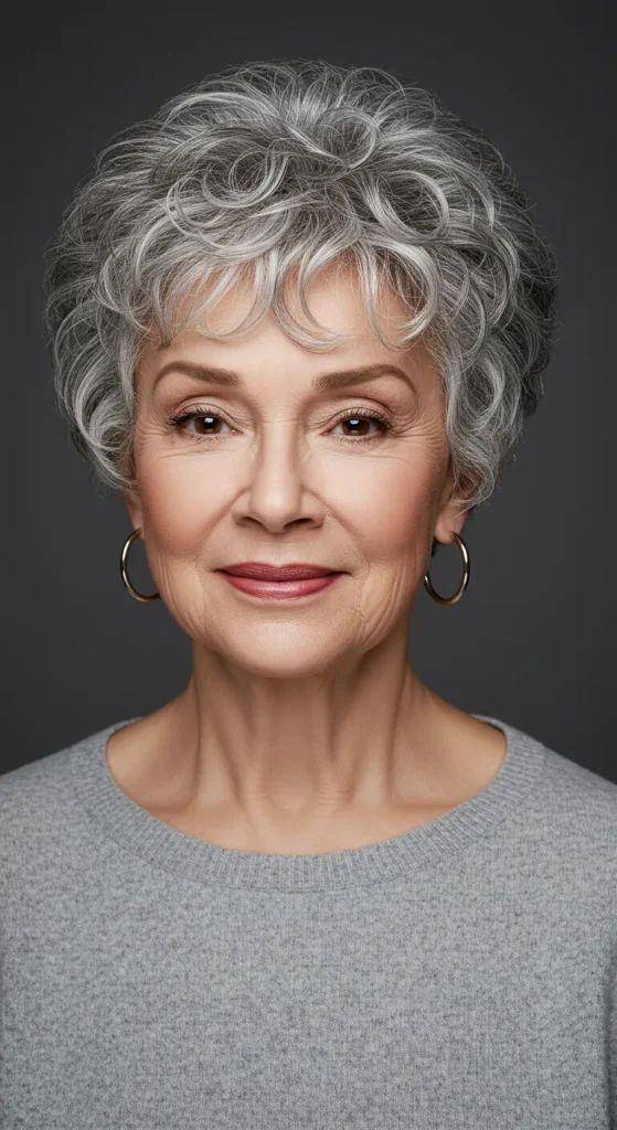 銀髮新章：解鎖成熟女性的短髮美學