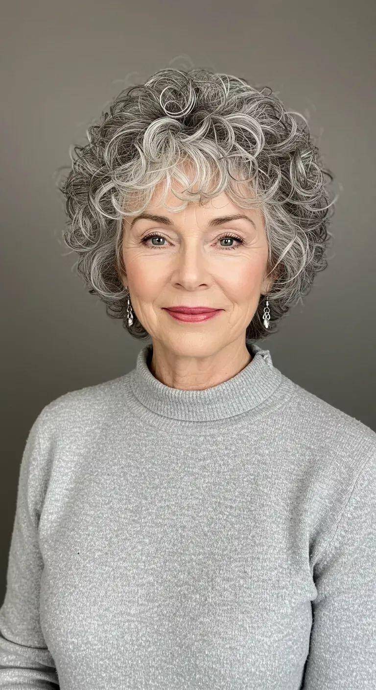 銀髮新章：解鎖成熟女性的短髮美學