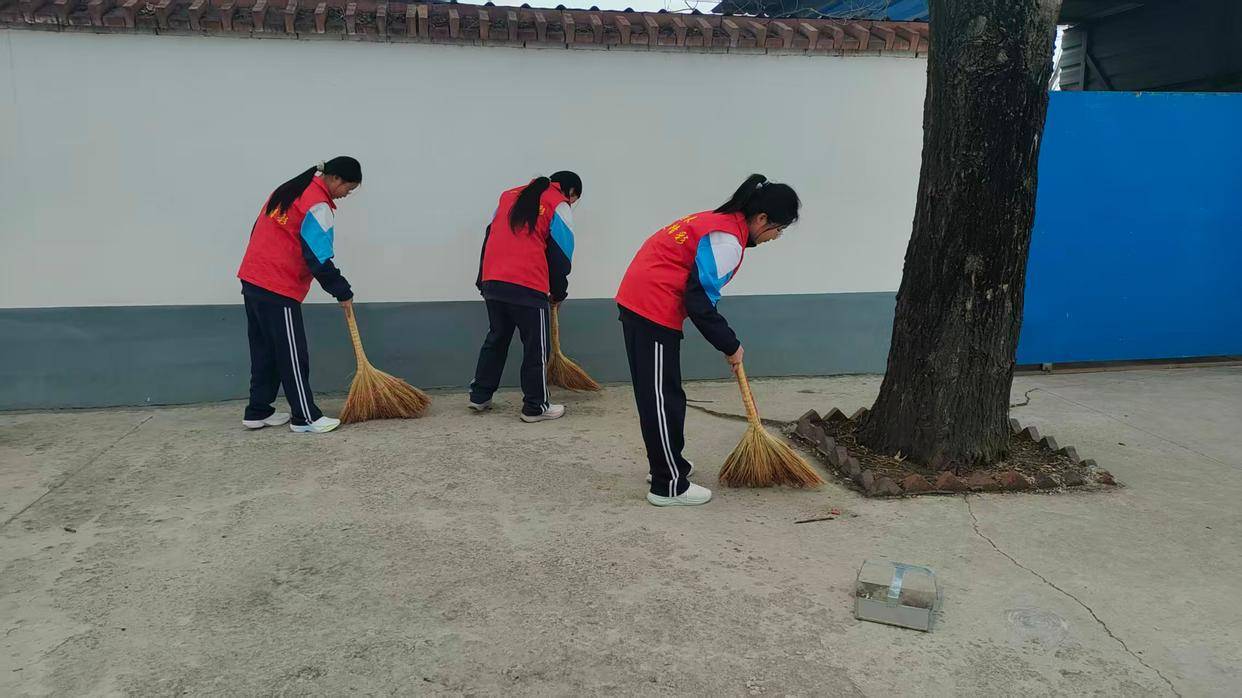 原創濟南市萊蕪區方下中學開展學雷鋒志願服務活動