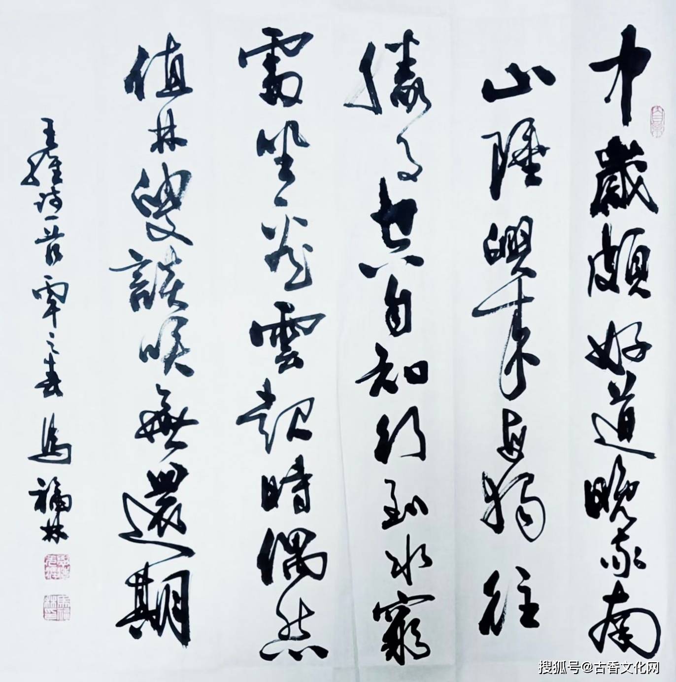 馬福林書法作品欣賞
