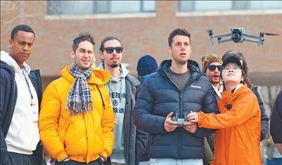 中意無人機短期留學專案開班