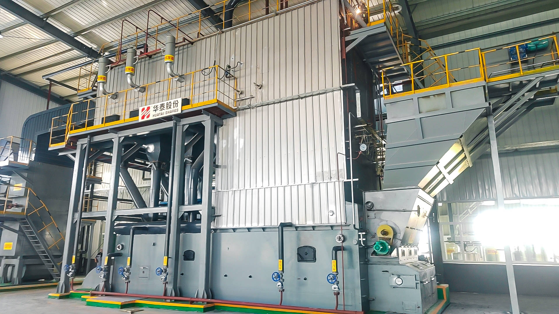 100 蒸噸廢塑膠鍋爐：約翰鍋爐本體結構設計高溫氣化鍋爐