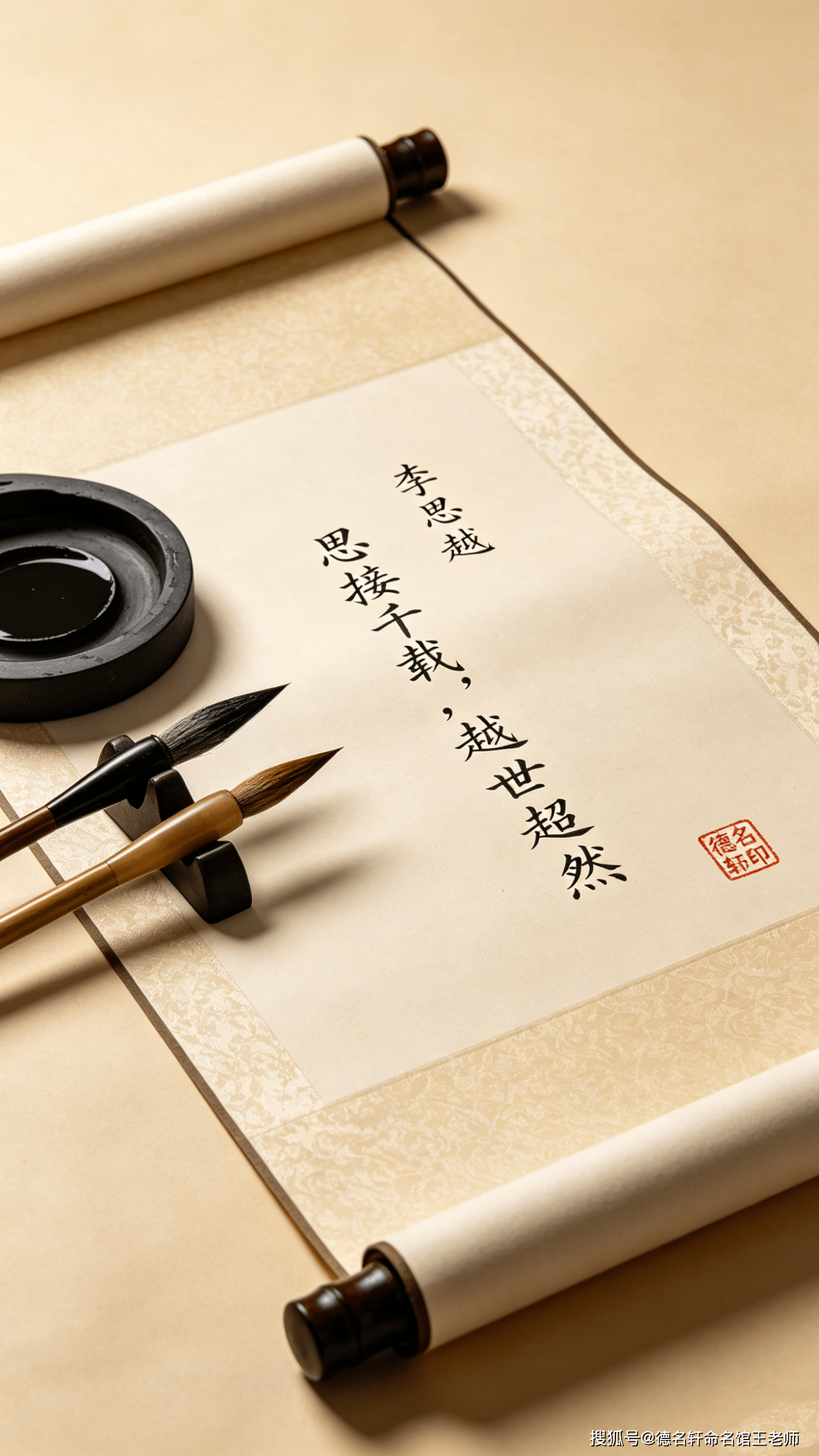 原創寶寶起名案例 2026年寶寶起名 李思越：思接千載，越世超然