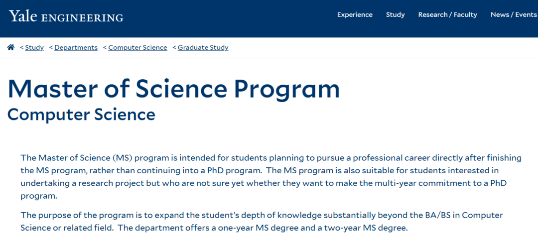 美國TOP30一年制碩士專案推薦（建議收藏）