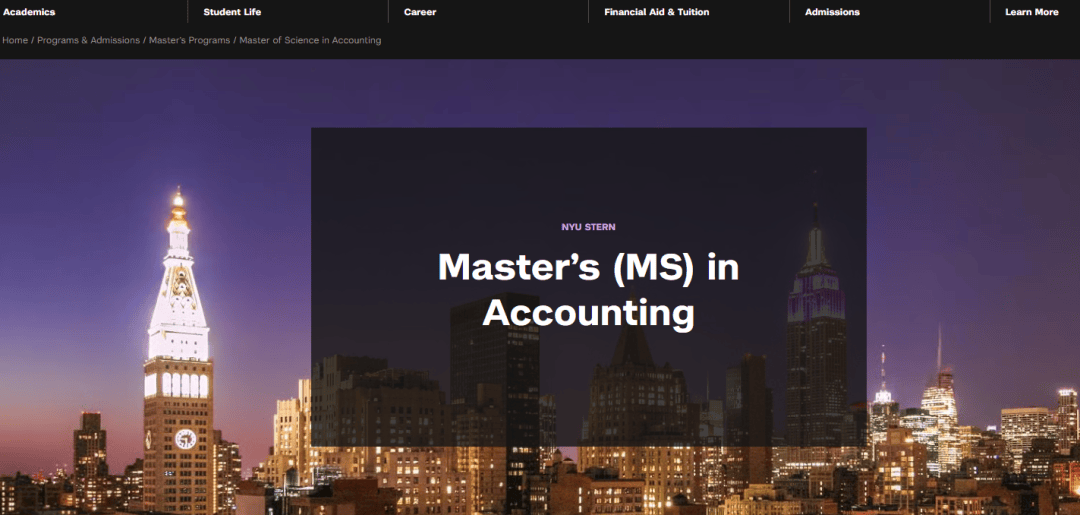 美國TOP30一年制碩士專案推薦（建議收藏）