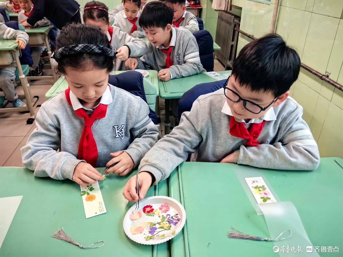 森林公園“園林科普進校園”走進濟南開元外國語小學