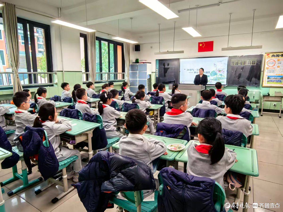 森林公園“園林科普進校園”走進濟南開元外國語小學