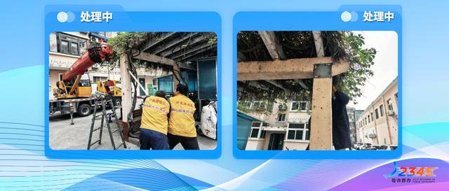 接訴即辦——開放路社羣快速處置涼棚隱患