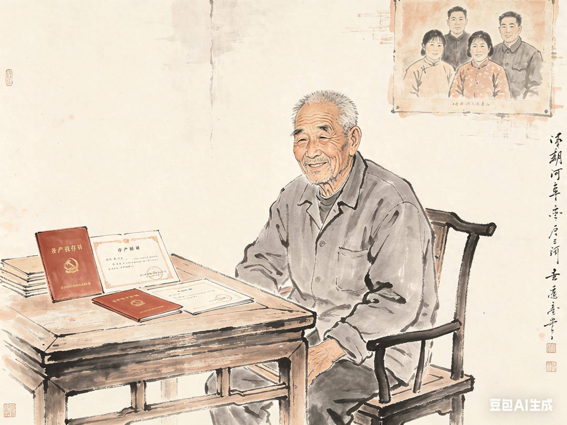 原創民間故事：爹的存摺和房產給了誰？