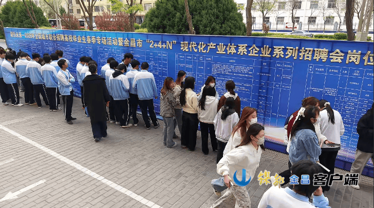 金昌市“2+4+N”現代化產業體系企業系列招聘會成功舉辦