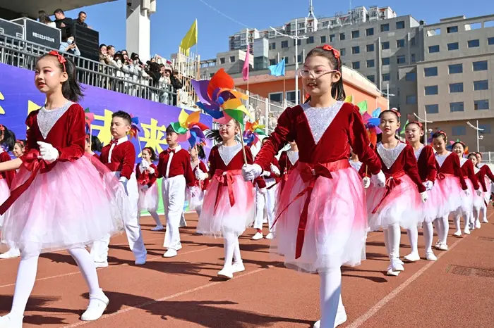 盂縣第二實驗小學第十二屆田徑運動會開幕