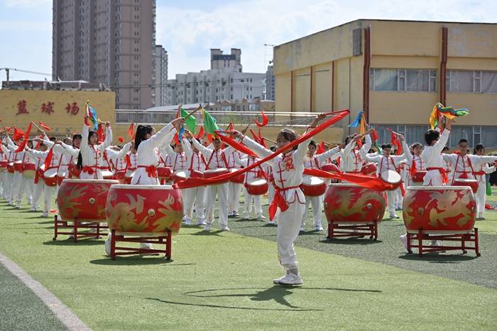 盂縣第二實驗小學第十二屆田徑運動會開幕
