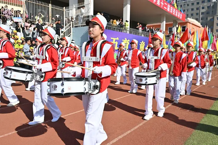 盂縣第二實驗小學第十二屆田徑運動會開幕