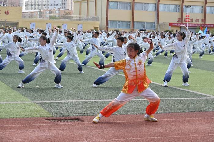 盂縣第二實驗小學第十二屆田徑運動會開幕