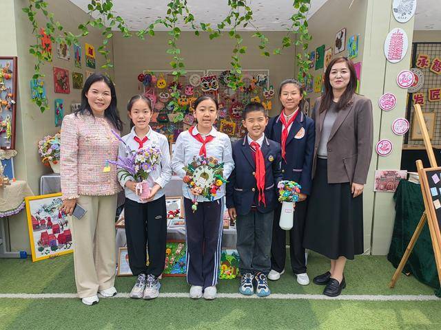 二七區淮河東路小學亮相區級勞動教育成果展評活動