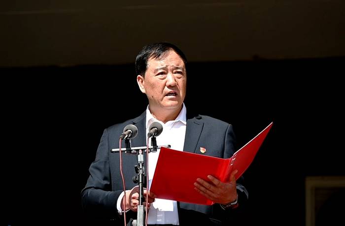 盂縣第二實驗小學第十二屆田徑運動會開幕