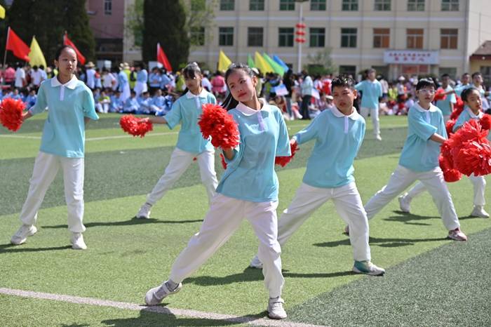 盂縣第二實驗小學第十二屆田徑運動會開幕