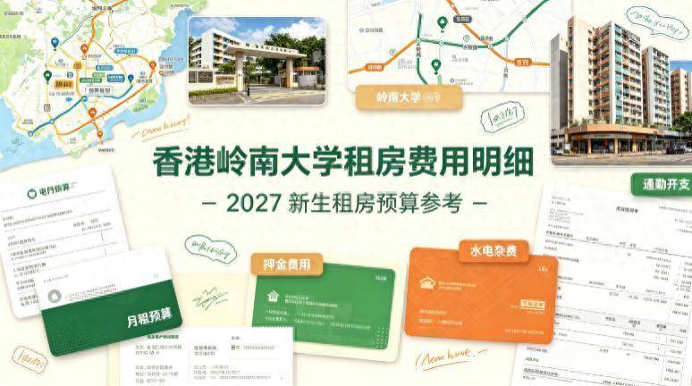 香港嶺南大學租房費用明細：2027 新生租房預算參考