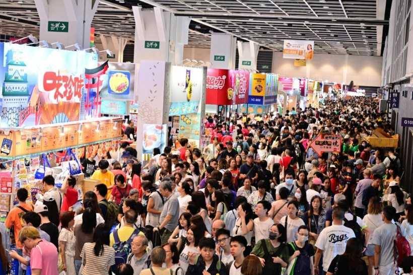 桂品赴港｜廣西展團亮相美食博覽，巴馬百年登場香港國際茶展