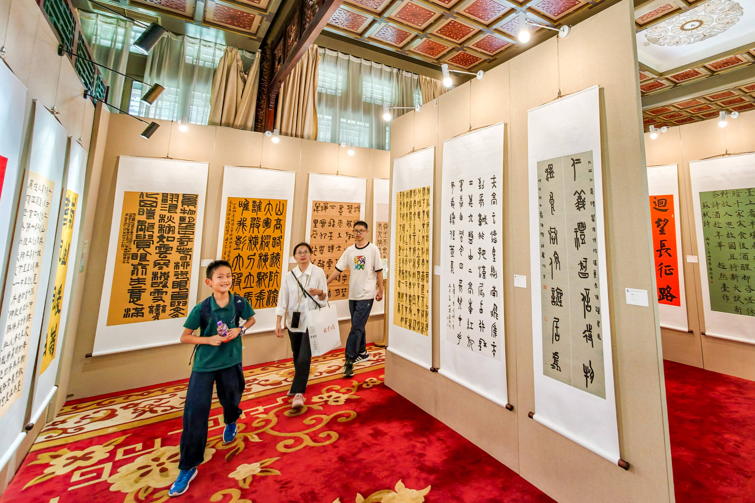 墨香京城 筆贊中華——第七屆“墨緣杯”北京市青少年書法展開幕