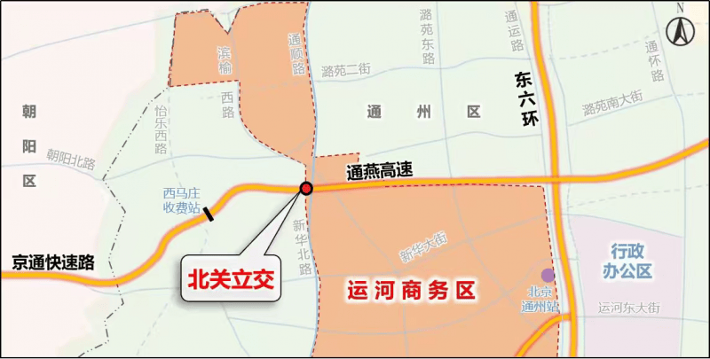 完善快速連通，北京兩個互通立交專案迎來新進展