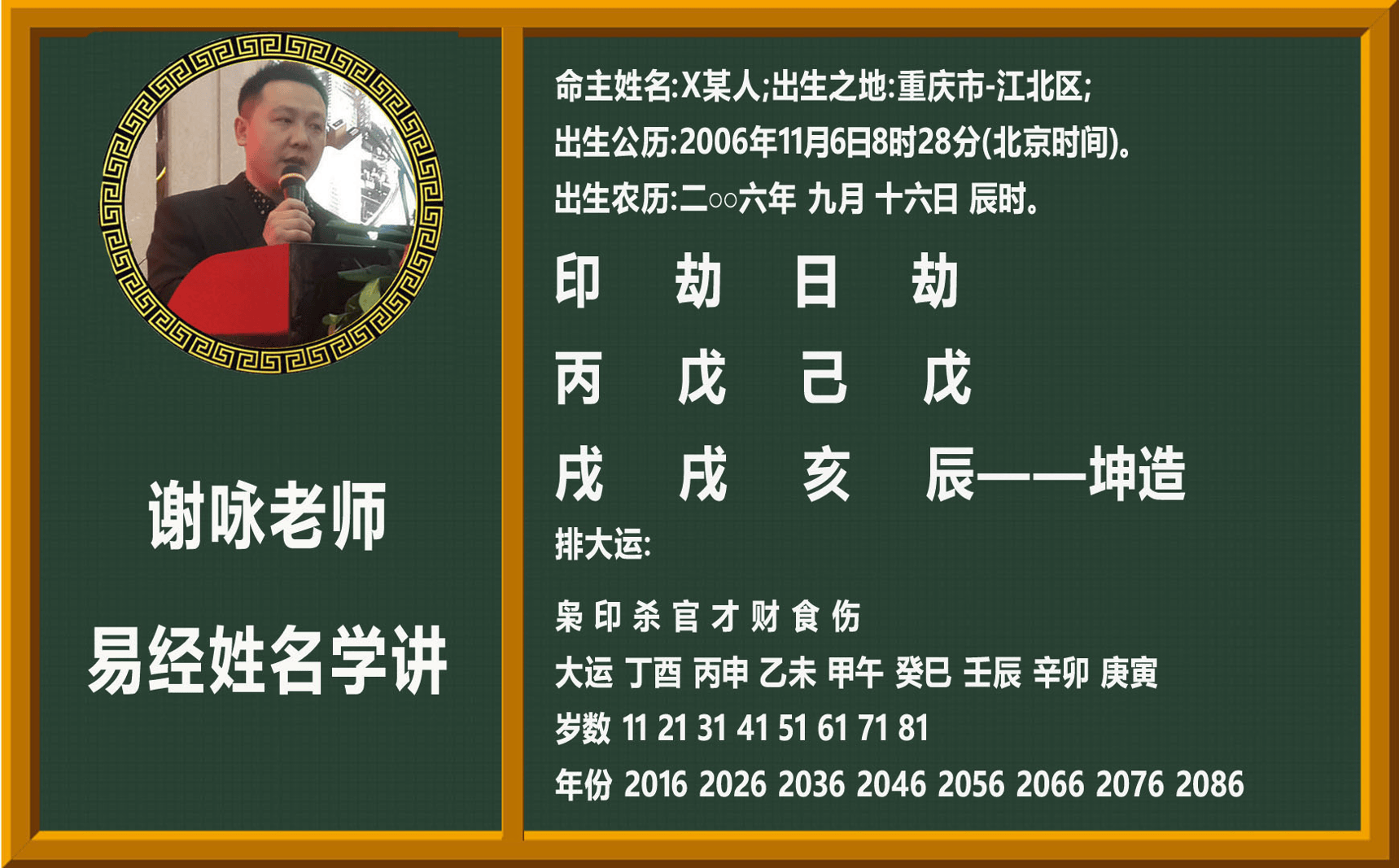 原創謝詠起名案例詳解第三篇，為來之不易的掌上明珠起名過程