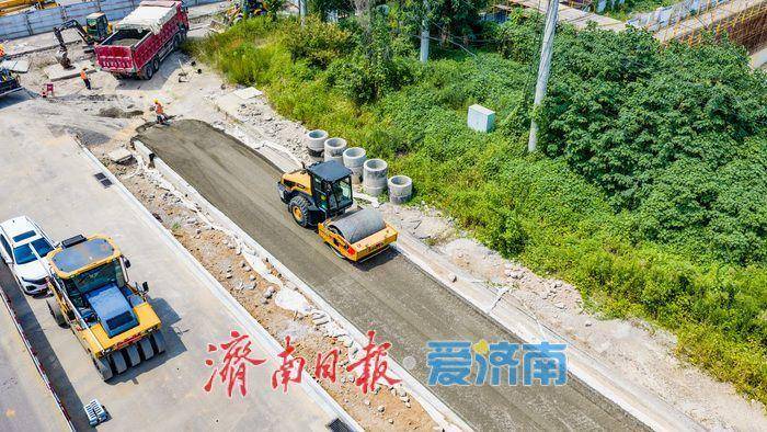 原創40公里東西向快速大通道成形！濟南工業北路東延提速建設