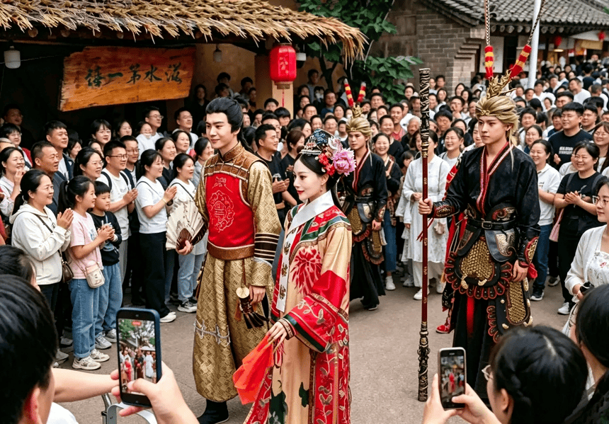 原創從“觀光地”到“生活場”，白鹿原影視城暑期“破圈”有道