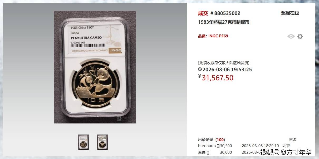 原創熊貓銀幣價格大漲，現在入手會不會接盤？這幾個年份的重點收藏