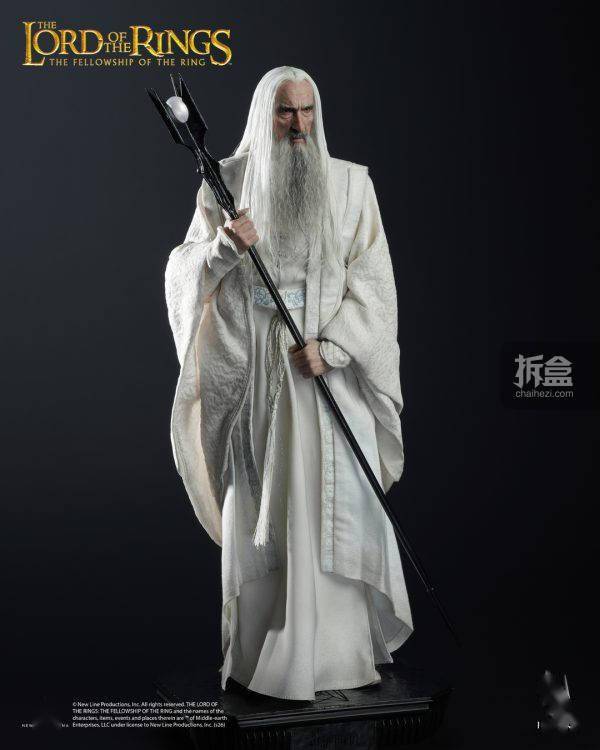 INART 指環王 護戒使者 薩魯曼 1/6 收藏級可動人偶