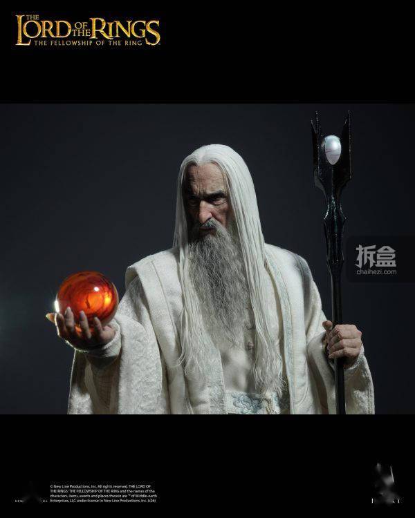 INART 指環王 護戒使者 薩魯曼 1/6 收藏級可動人偶