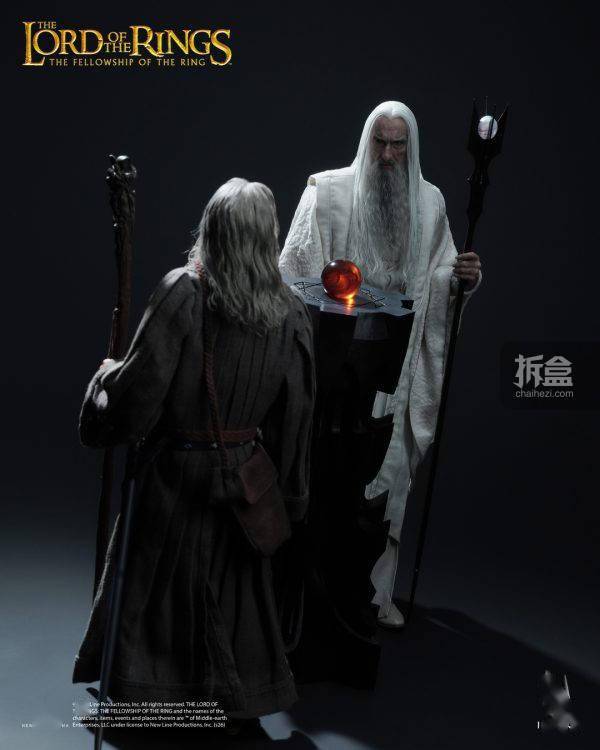 INART 指環王 護戒使者 薩魯曼 1/6 收藏級可動人偶